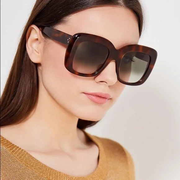 Celine | Accessories | Celine Dark Havanablue Gradient 